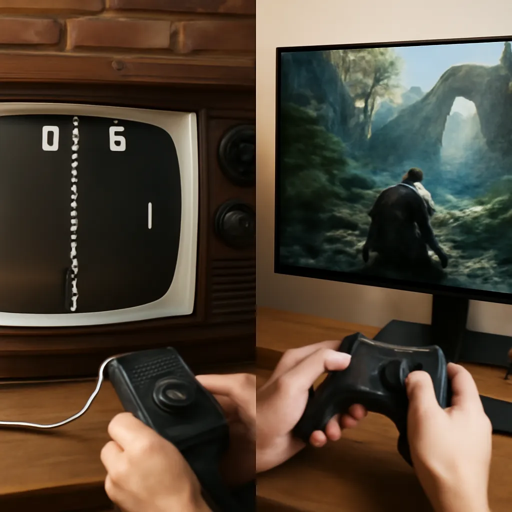 A evolução dos gráficos nos games: de Pong até Unreal Engine 5