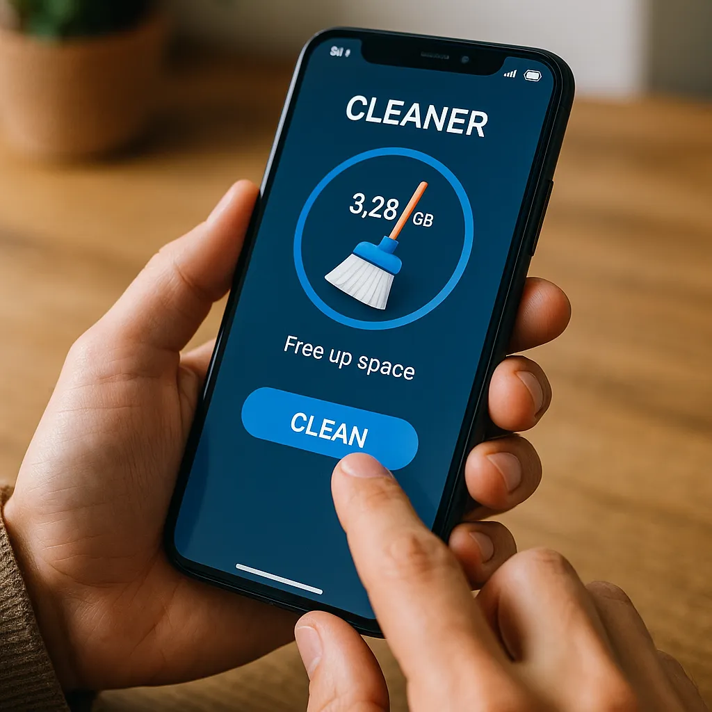 Aplicativo de Limpeza Libera Espaço no Celular em Poucos Segundos