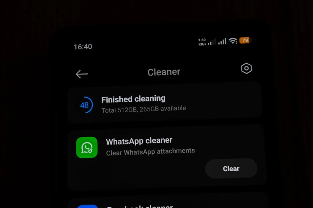 Čištění App Uvolňuje paměť a dělá váš telefon zapalovač