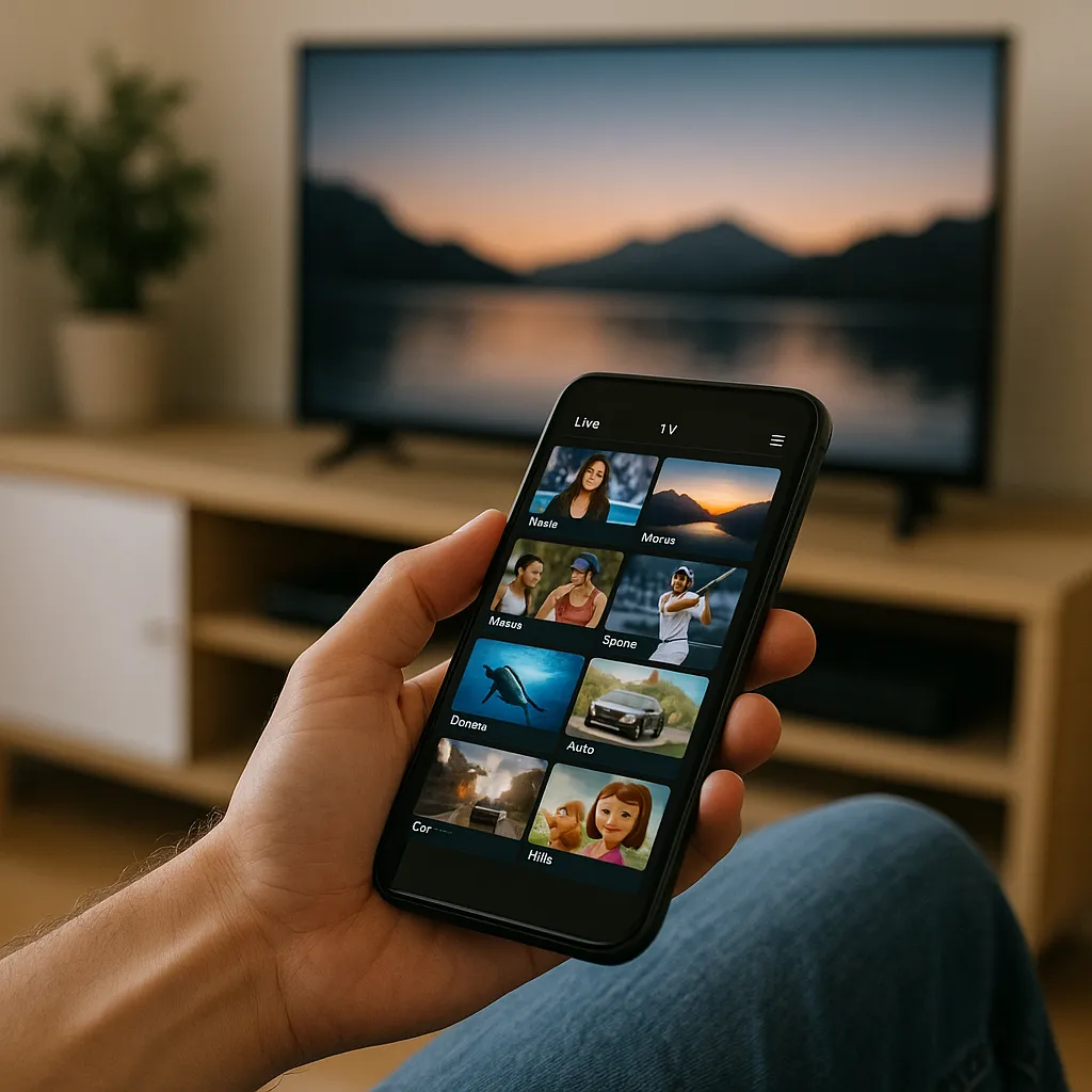 Kostenlose Online-TV-Anschauungs-App