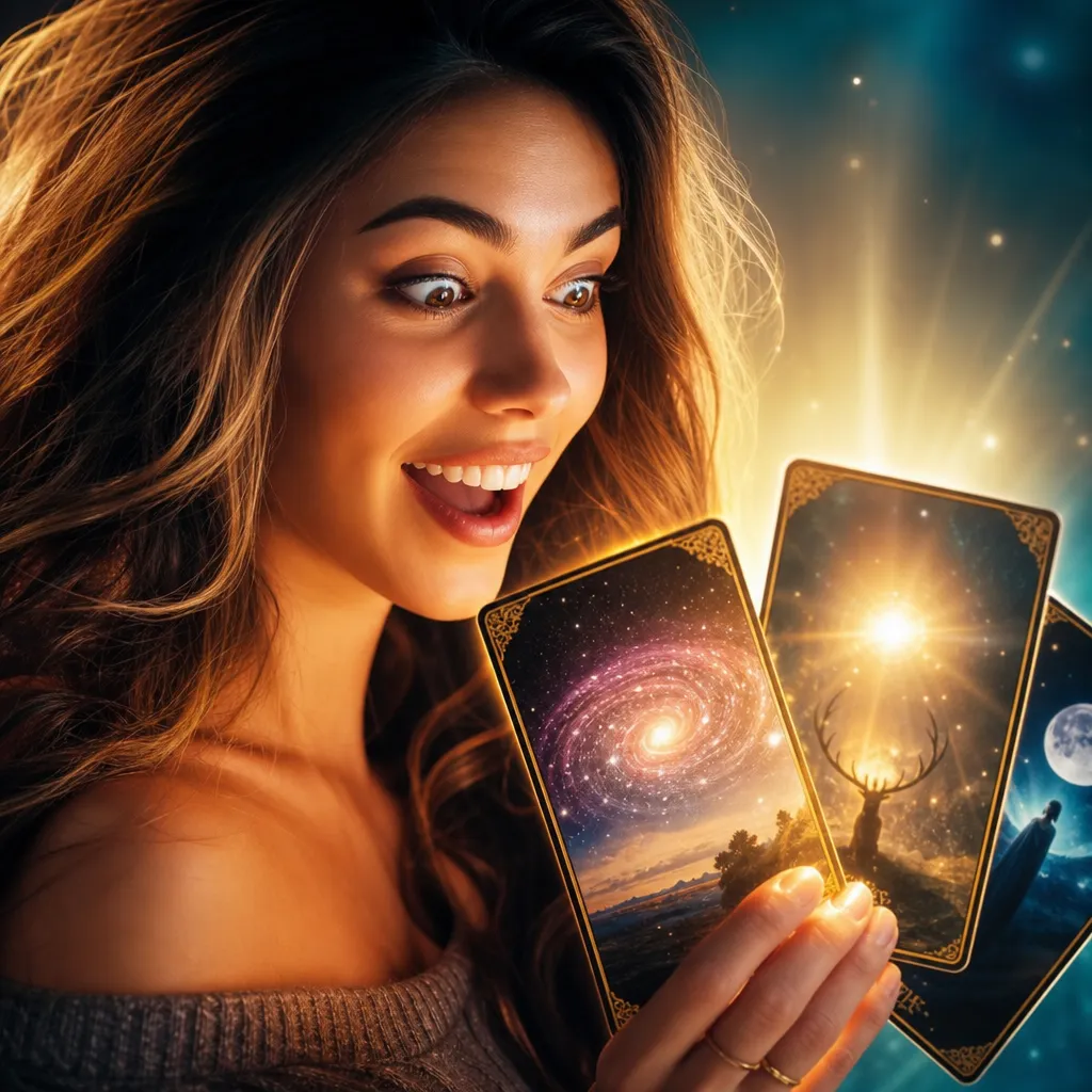 App de Cartas Místicas: Mensagens do Universo