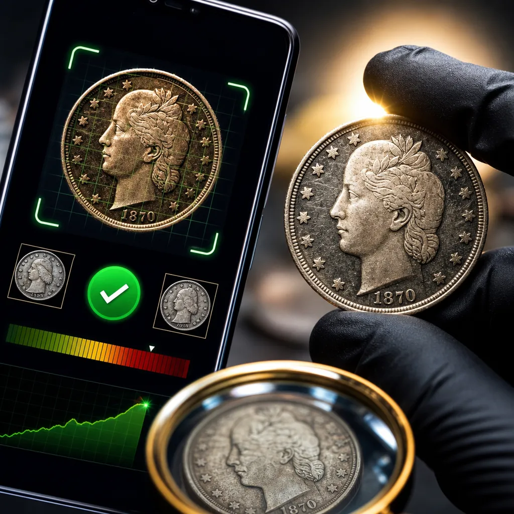 App para Detectar e Avaliar Moedas Raras