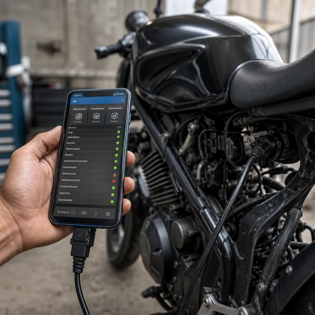 App Scanner de Motos: Diagnóstico Completo