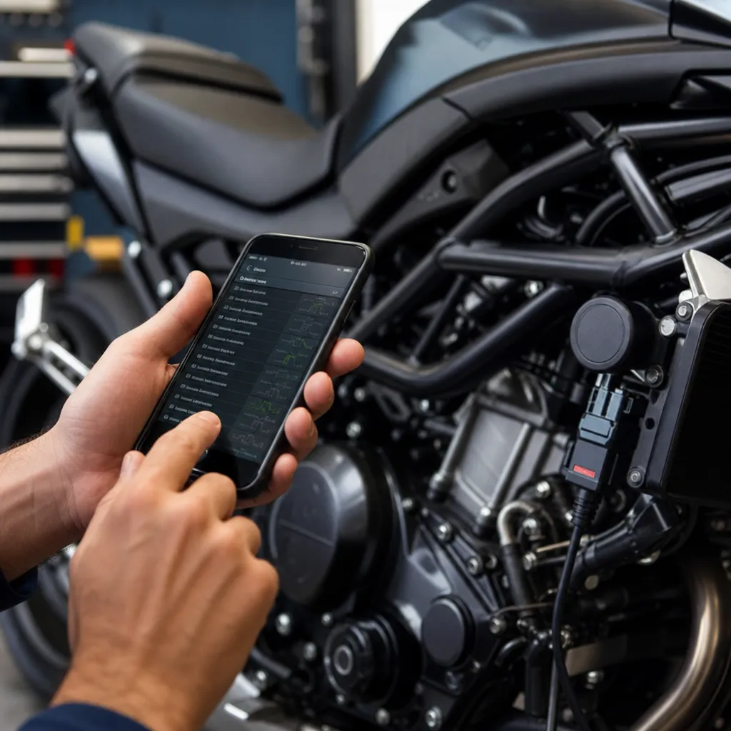 App Scanner de Motos: Diagnóstico Rápido