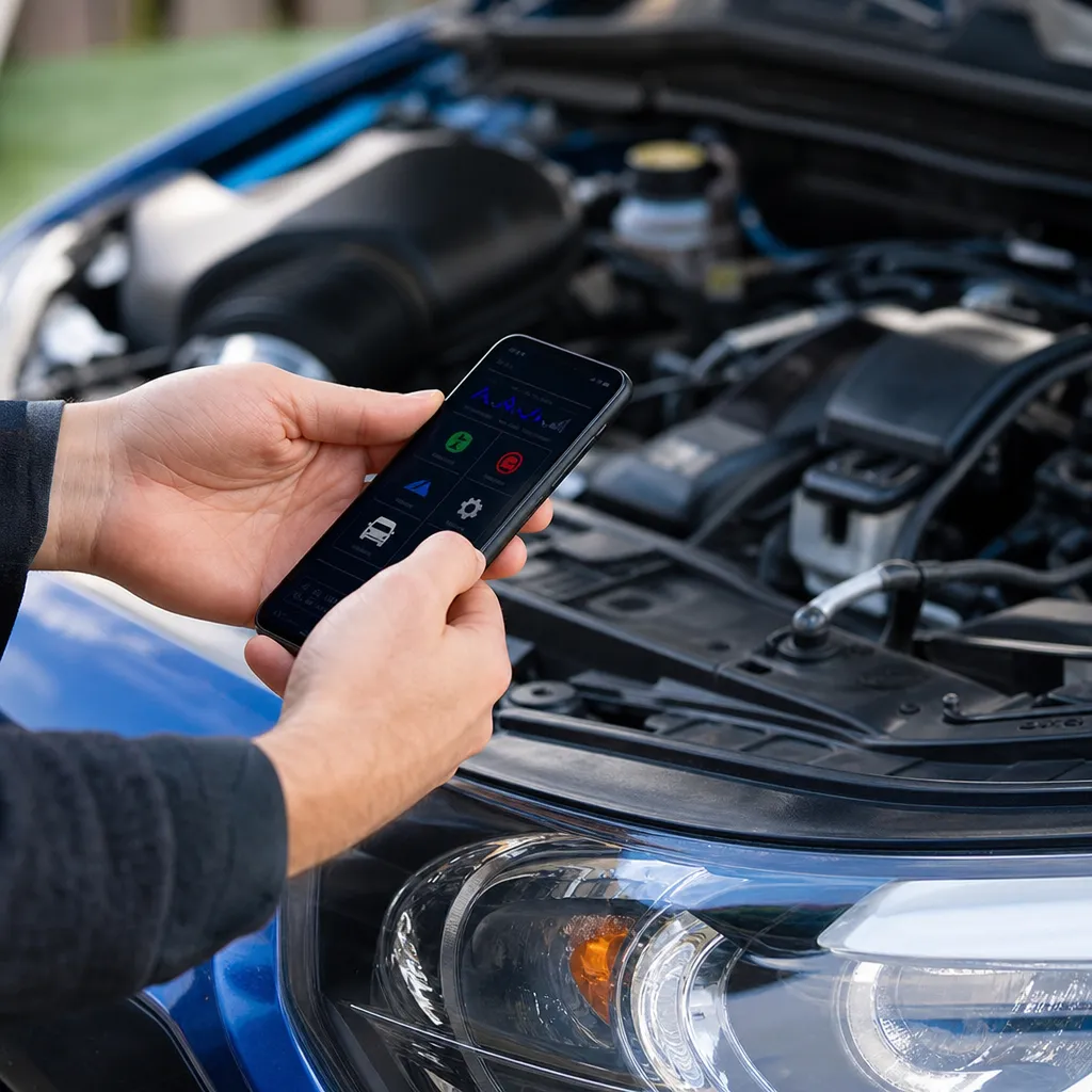 Como Identificar Defeitos do Carro Usando seu iPhone