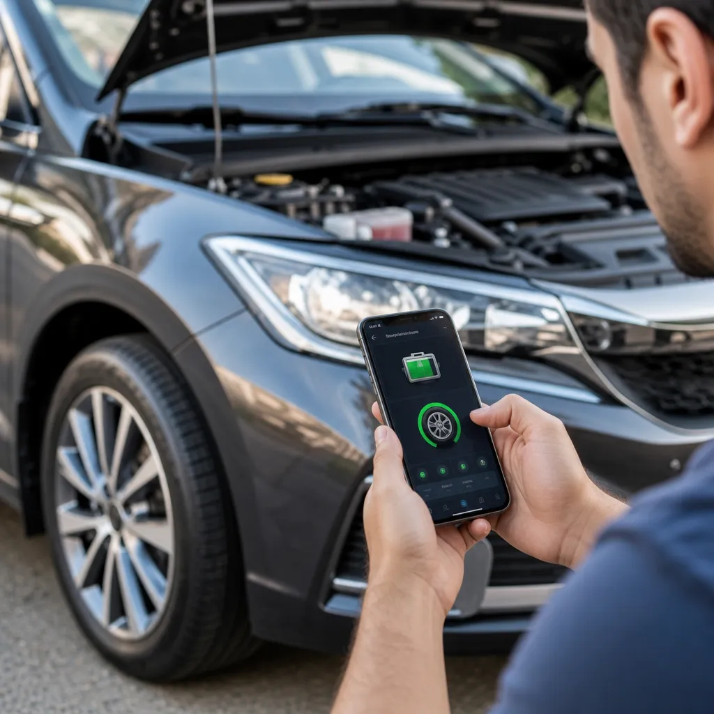 Descubra problemas na bateria e pneus do seu carro com este app