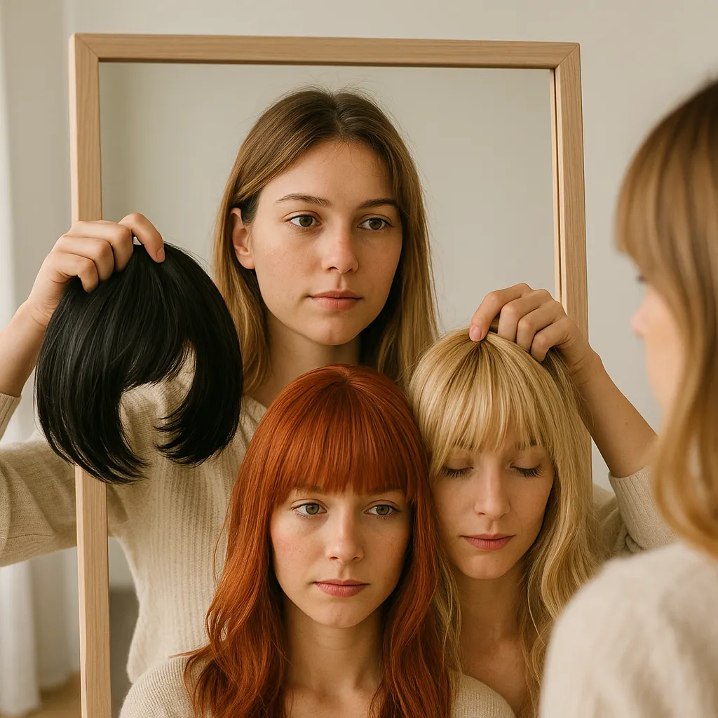 Teste Cortes, Cores e Franjas Sem Precisar Mexer no Próprio Cabelo